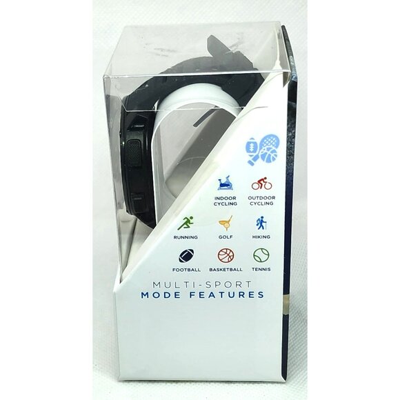 iTech Gladiator 2 Health & Fitness Smartwatch - Dark Black Band, Apple & Android main image 9